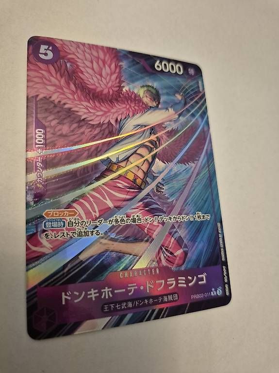 Carte collezionabili: One piece Karte Doflamingo  – Nuovo e nell'imballaggio originale da Zürich venduto da xaver.afg