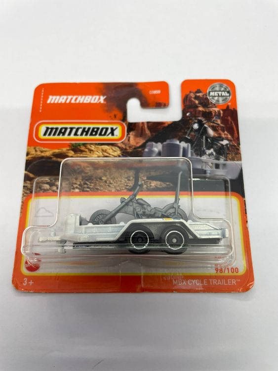 matchbox cycle trailer