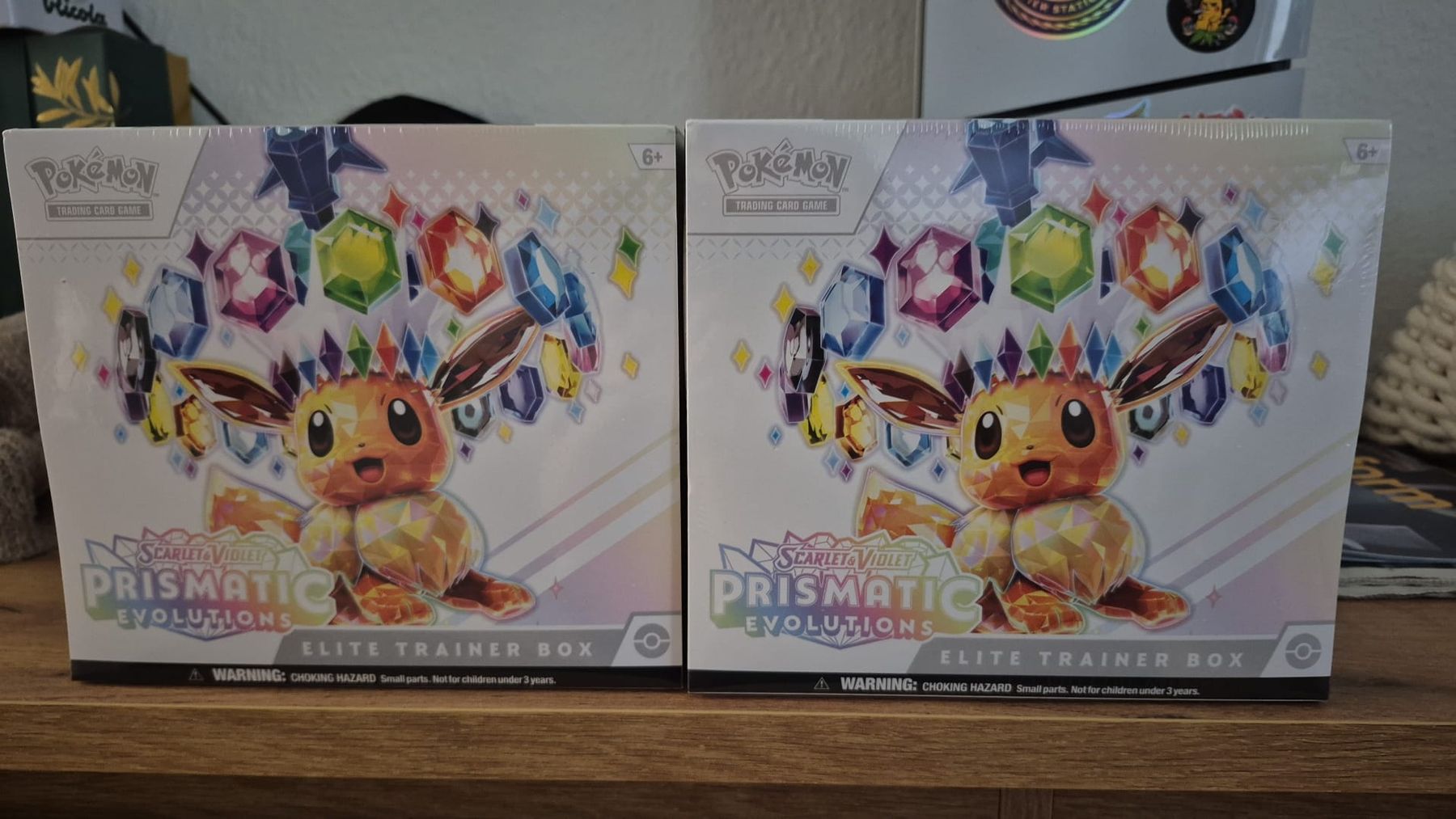 Pokémon Carte collezionabili: 2 Pokemon Prismatic Evolutions Elite Trainer Box neu – Nuovo e nell'imballaggio originale da Buchs AG venduto da lan_6ykc