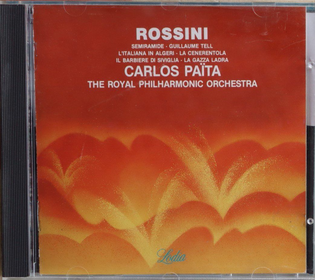 CD: Carlos Païta The Philharmonic Orchestra - Rossini – Usato da Luzern venduto da CONTENTI