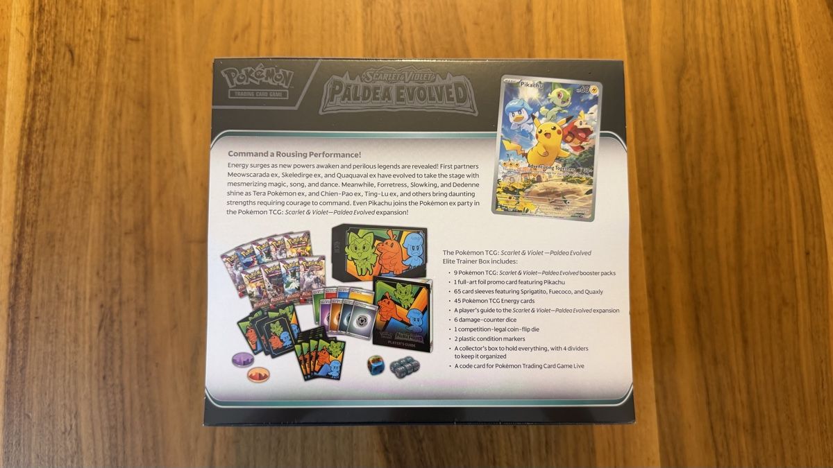 Pokémon Cartes à collectionner: Pokémon Paldea Evolved Elite Trainer Box ENG sealed – Neuf avec emballage d'origine à Bonaduz par Snake86 3