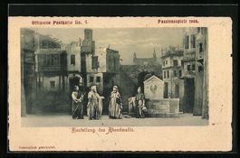 Oberammergau, Passionsspiele 1900, Offiz