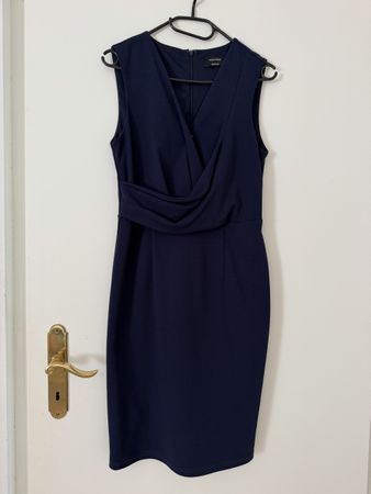 Robe Yessica bleu marine taille M état neuf