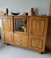 Antikes Buffet Holz mit Barfach gebraucht Zustand