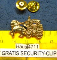 KUTSCHE GOLDEN PIN GEPRÄGT