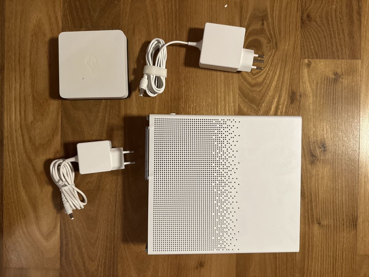 Swisscom Modem & Router: Swisscom Internet-Box 4 weiss (gebraucht) – Usato da St. Gallen venduto da katheroni