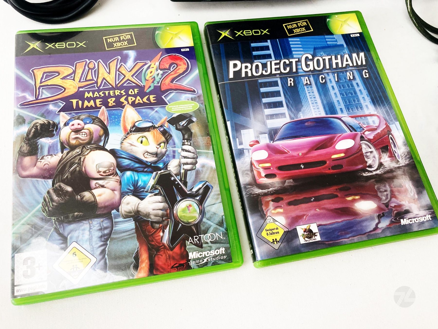 Microsoft Konsolen: Classic Xbox Konsole + 2 Games + Controller – Gebraucht aus Wetzikon ZH von cyan74 1