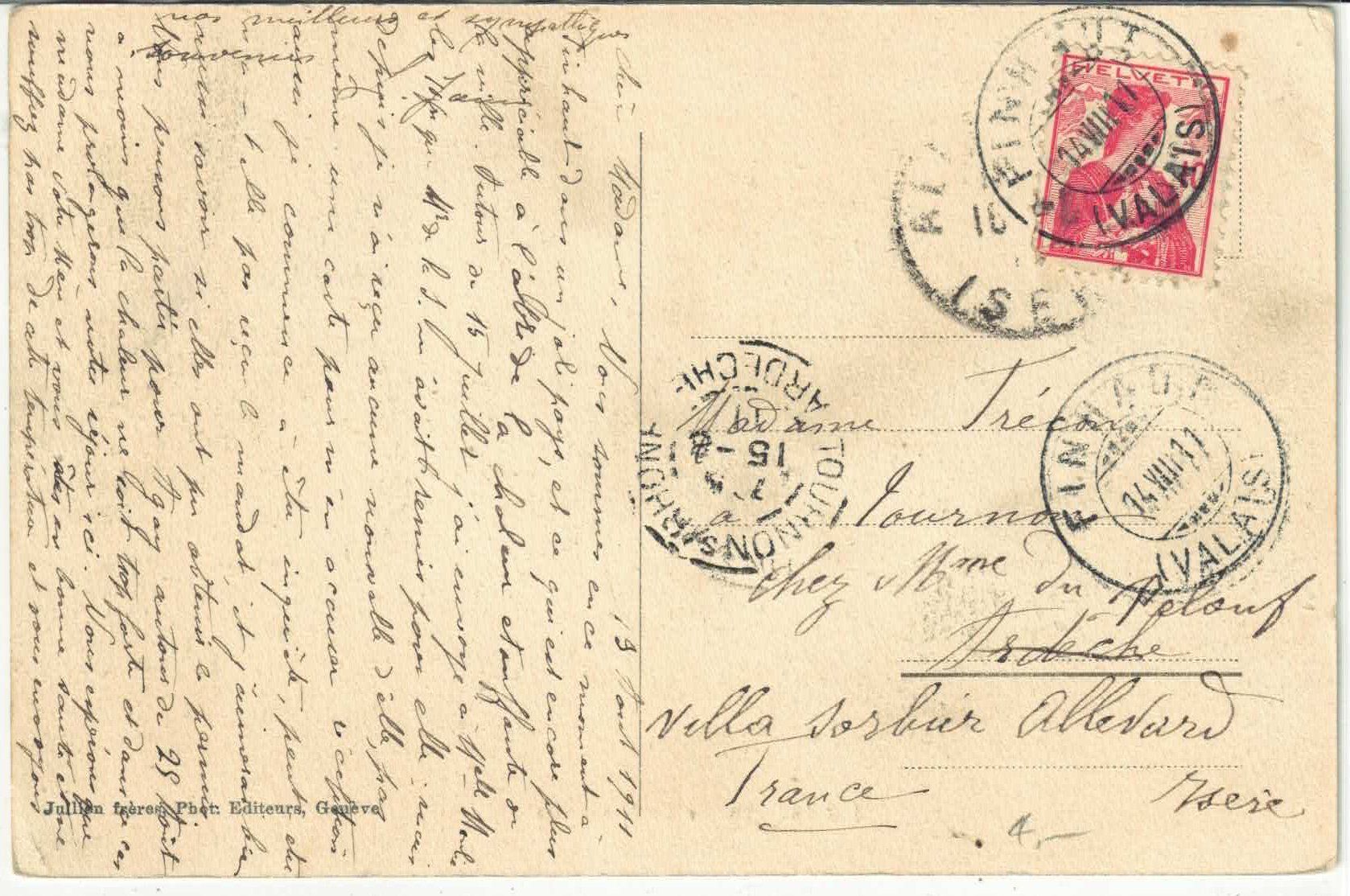 Cartes postales: Vallee de Finshauts – D'occasion à Ettingen par Kartenplanet 1