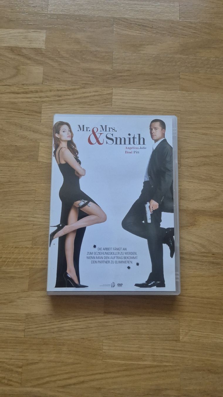 Alle DVDs: Mr. & Mrs. Smith - DVD – Gebraucht aus Basel von svonscha