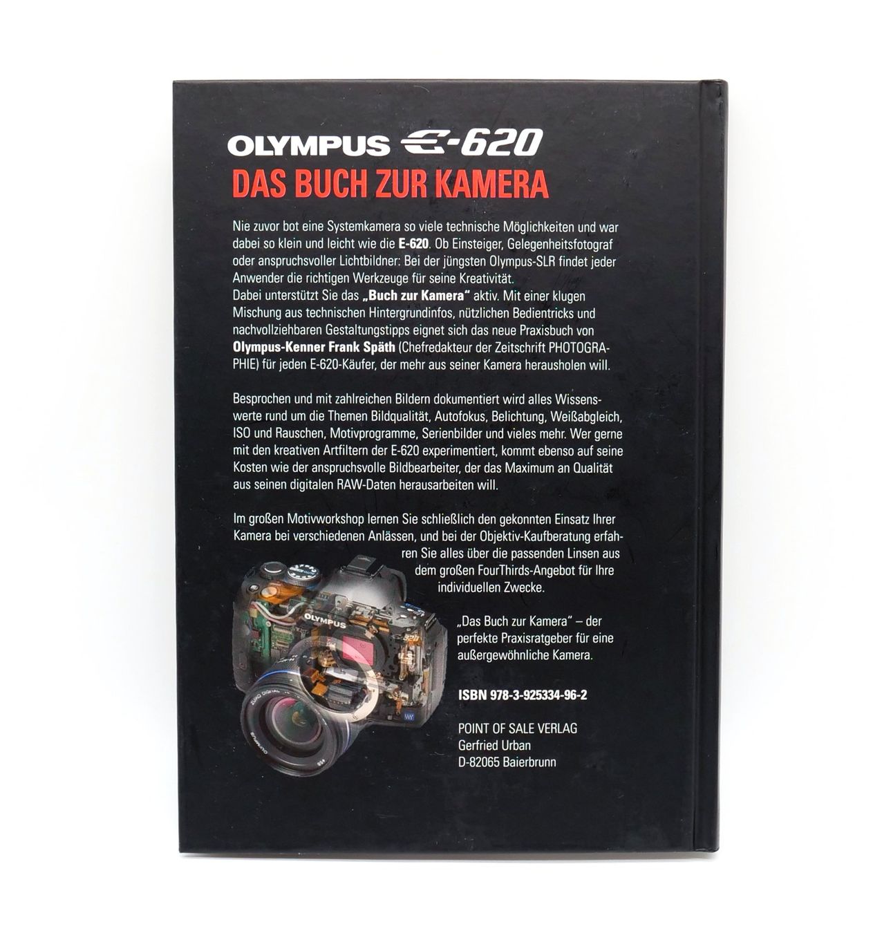 Libri: Olympus E-620, Das Buch zur Kamera, Frank Späth – Usato da Ottoberg venduto da Diamola 1