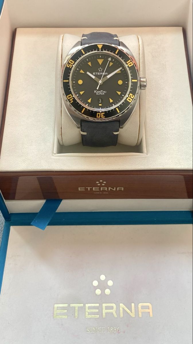 Eterna Orologi: ETERNA Superkontiki Automatic Diver Watch – Nuovo (secondo la descrizione) da Montagny-la-Ville venduto da SecondA6Heuer 6