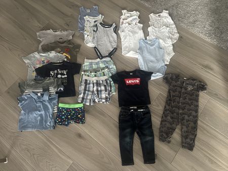 Kleiderpaket Sommer Grösse 74/80