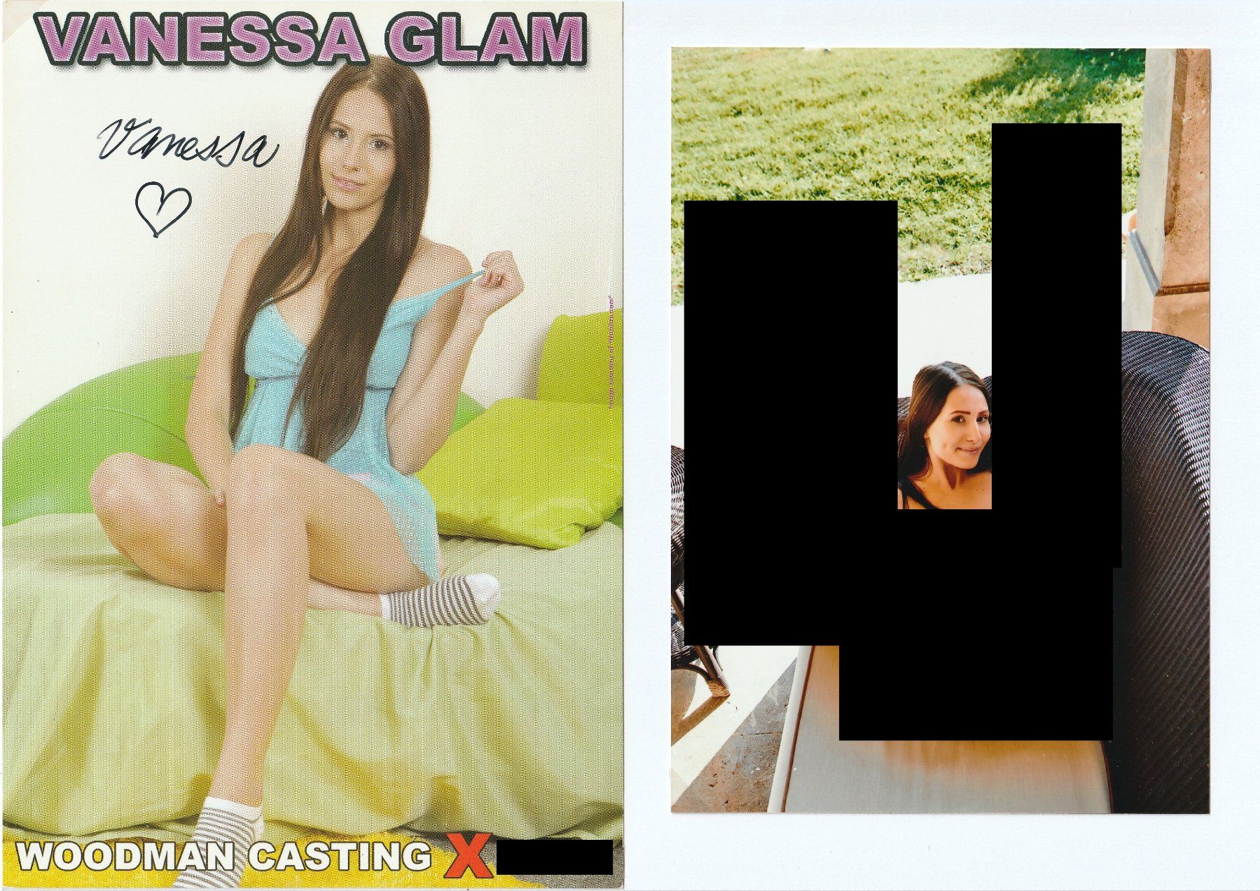 Autografi: Vanessa Glam / Originalautogramm – Usato da Schwyz venduto da racingautographs