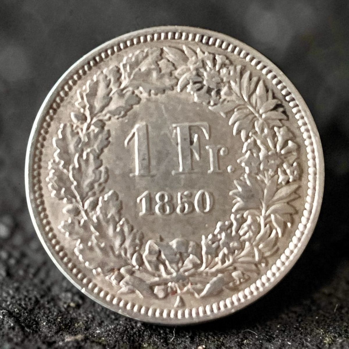 Tutti le monete: Schweiz 1 Franken 1850 A – Usato da Winterthur venduto da Numismatica-Vitu