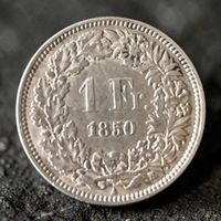 Schweiz 1 Franken 1850 A
