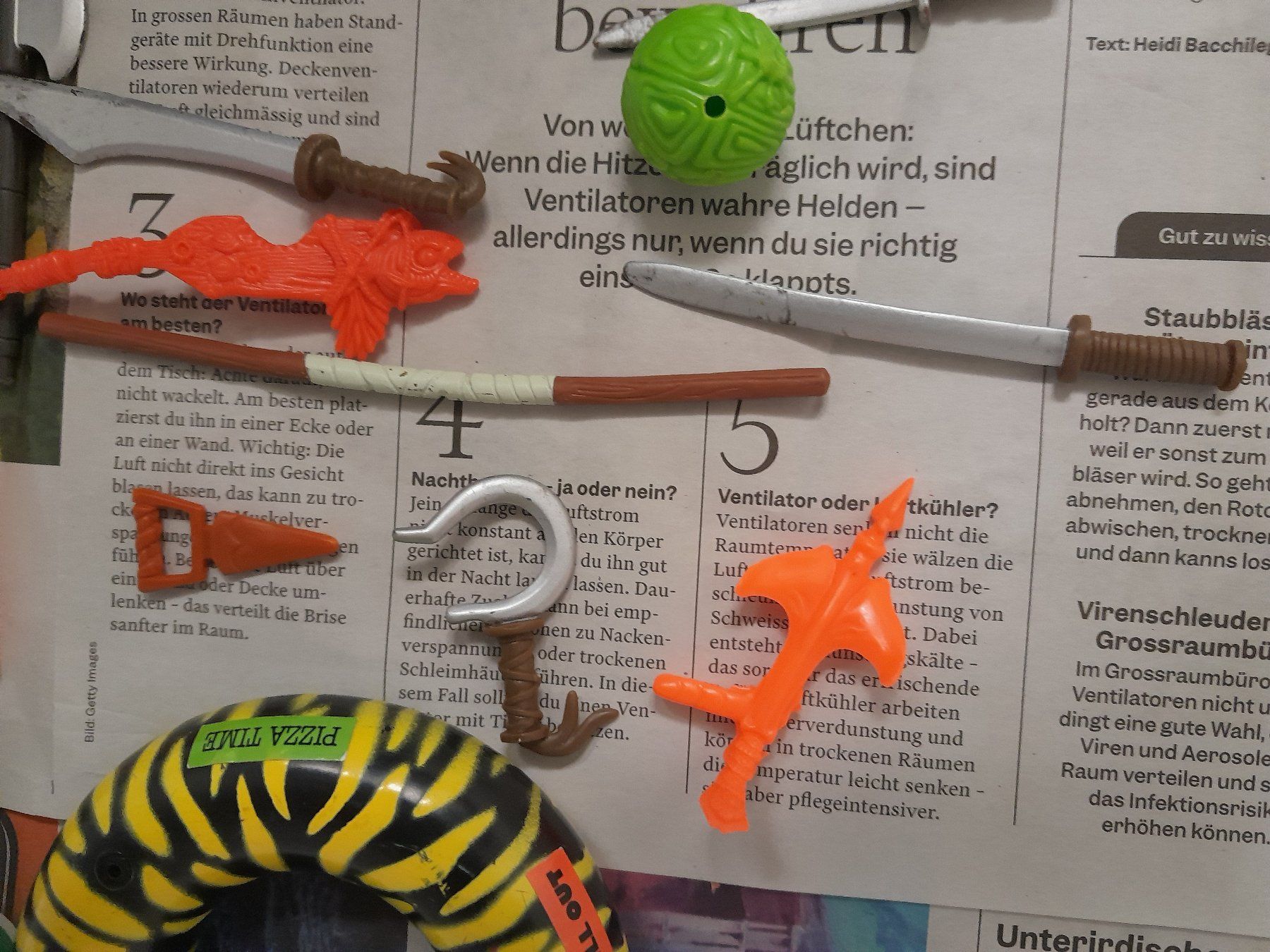 Giocattoli: teenage mutant ninja turtles weapons – Usato da Rüti ZH venduto da Alemanni 8