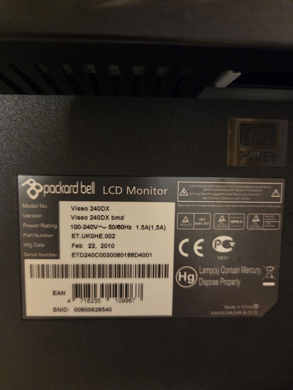 Monitore: Desktop für Computer  – Gebraucht aus Köniz von TBFlohmi 1
