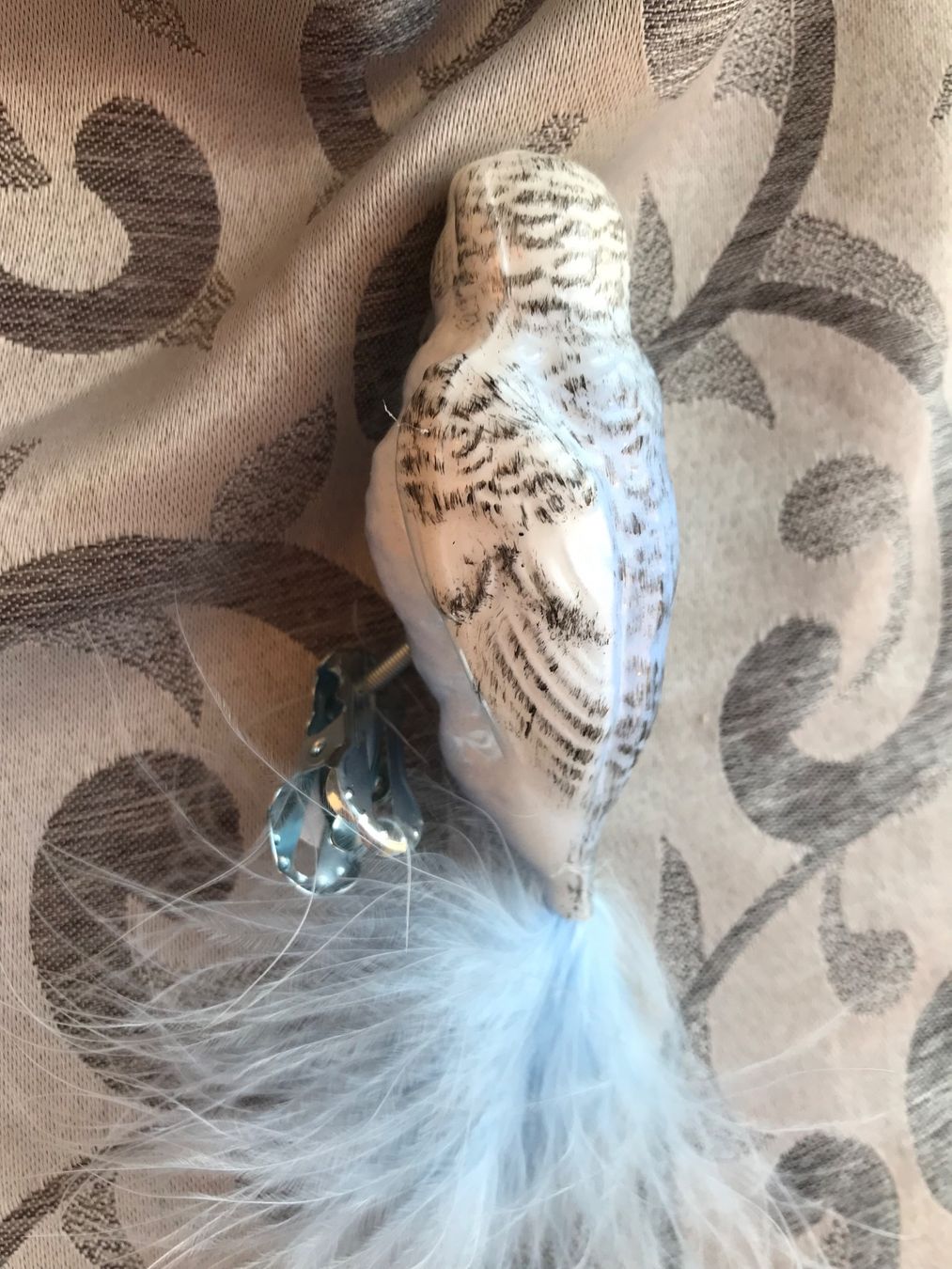Tutte le decorazioni: hellblauer Wellensittich Vogel Papagei – Nuovo e nell'imballaggio originale da Alpnach Dorf venduto da marvo 3