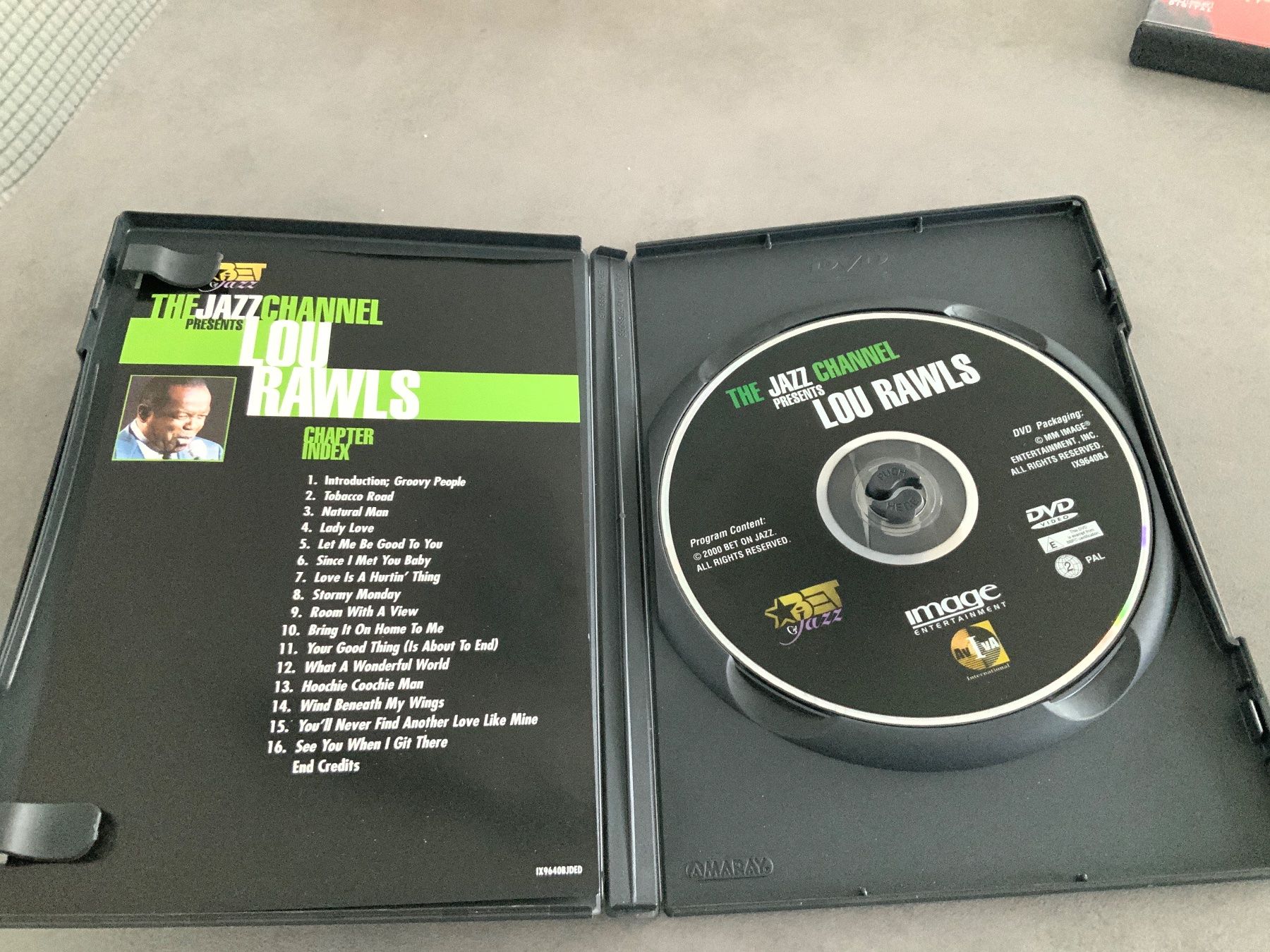 Tutti i DVDs: TheJazz Channel, presents Lou Rawls, DVD – Usato da Uster venduto da Macita56 2