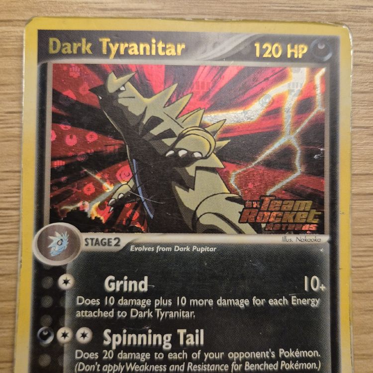 Dark Tyranitar (19/109) Stamped EX Team Rocket Returns (Gebraucht) in ...
