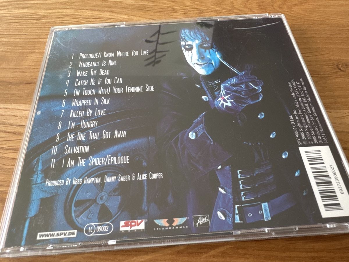 CDs: Alice Cooper – Along Came a Spider CD | Hard Rock Metal – Gebraucht aus Muhen von Kusi_ 1