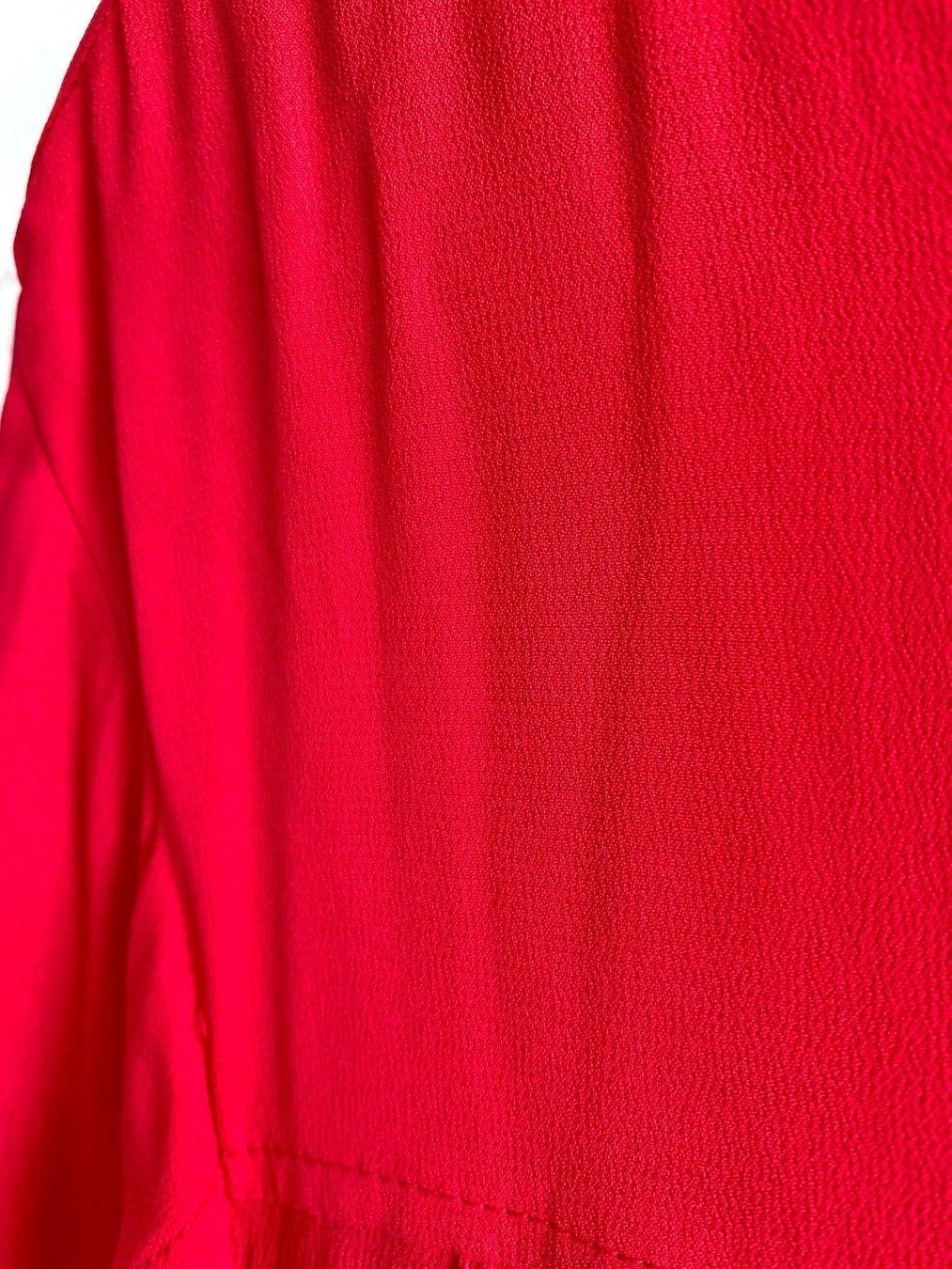 H&M Vestiti: Schön fallendes, rotes Blusenkleid von H&M – Usato da Bern venduto da Fraeuleinhonig 5