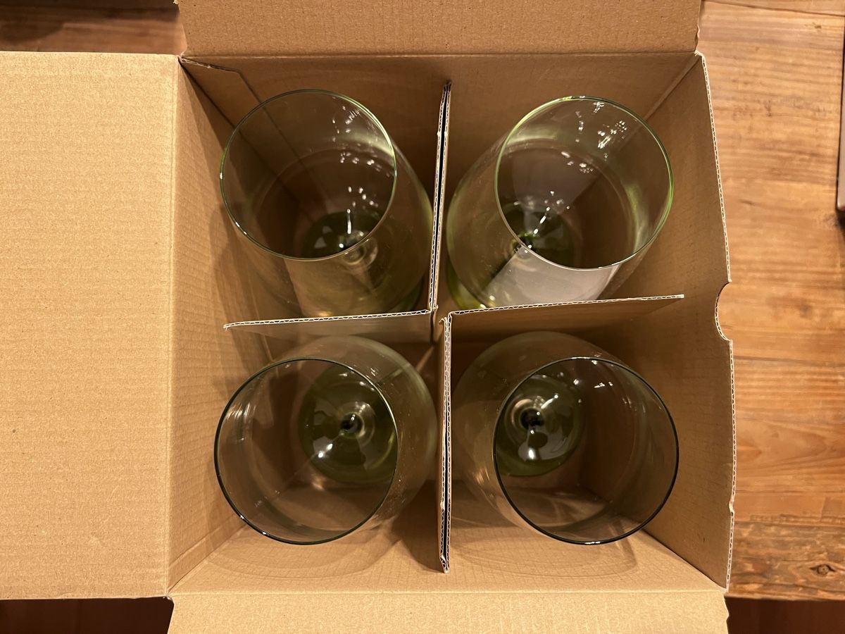 Bicchieri: Cocktail Gläser 4 Stück grün – Usato da Nussbaumen TG venduto da boltsi_87 1