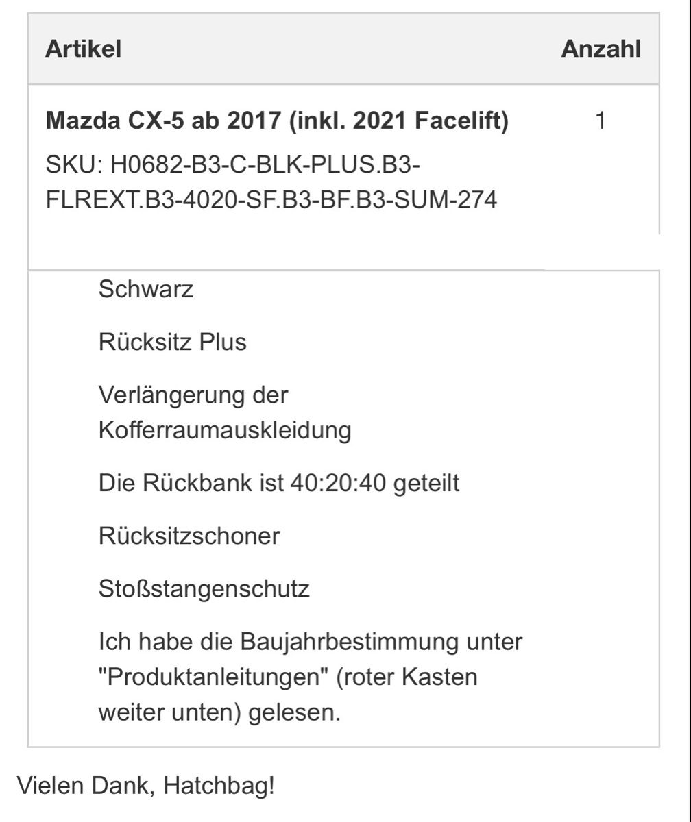 Mazda Teppiche / Matten: Boot liner for Mazda CX-5 BLACK – Gebraucht aus Unterägeri von Zuraussie 3