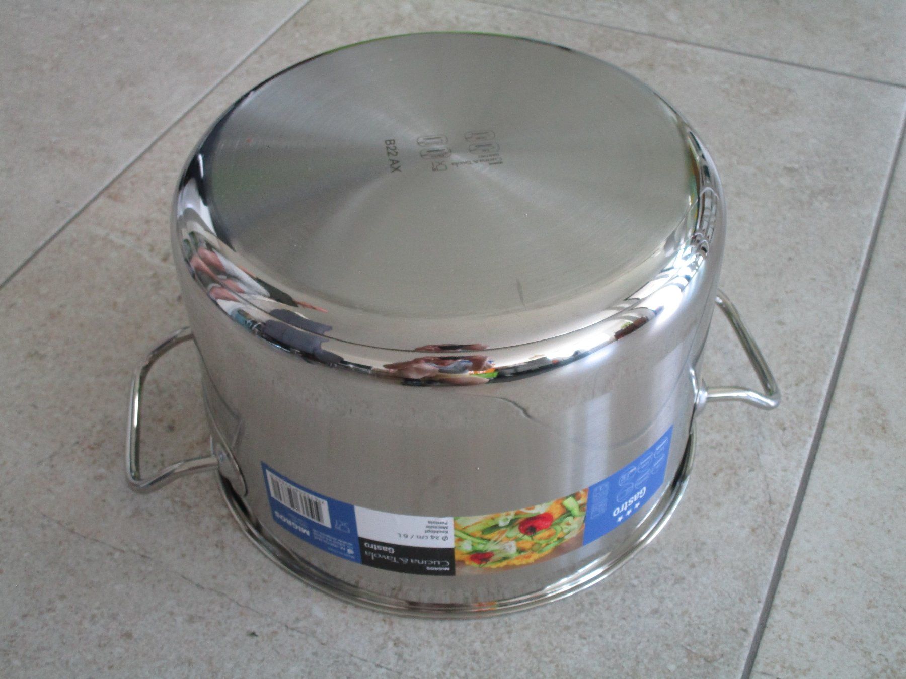 Pentole: Pfanne / Kochtopf Ø 24cm – Nuovo e nell'imballaggio originale da Grenchen venduto da Bass25 1