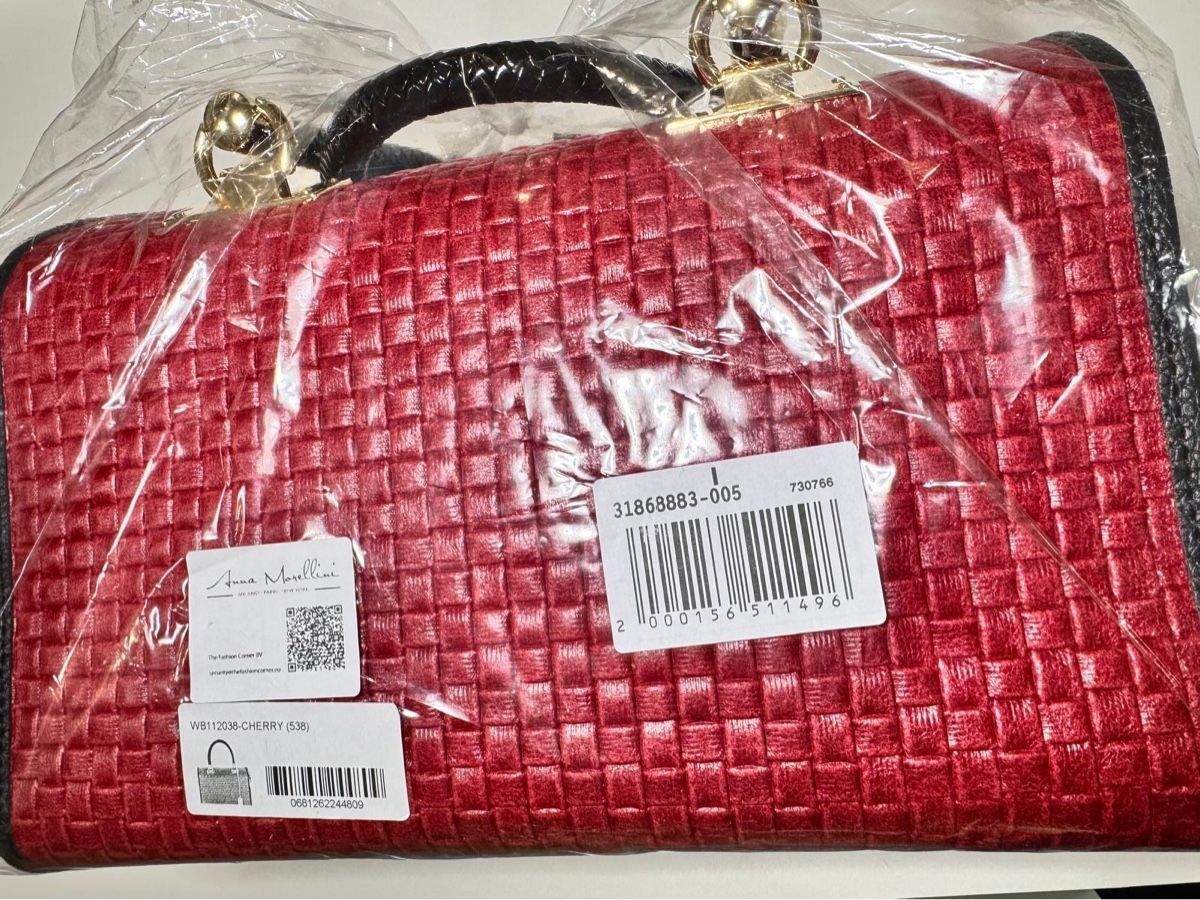 Borse da donna: Handtasche Anna Morellini Farbe Barolo – Nuovo e nell'imballaggio originale da Felben-Wellhausen venduto da lau_h9r9 2