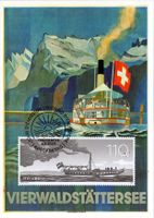 MK Dampfschiff-Jubiläum, Retro Plakat Vierwaldstättersee