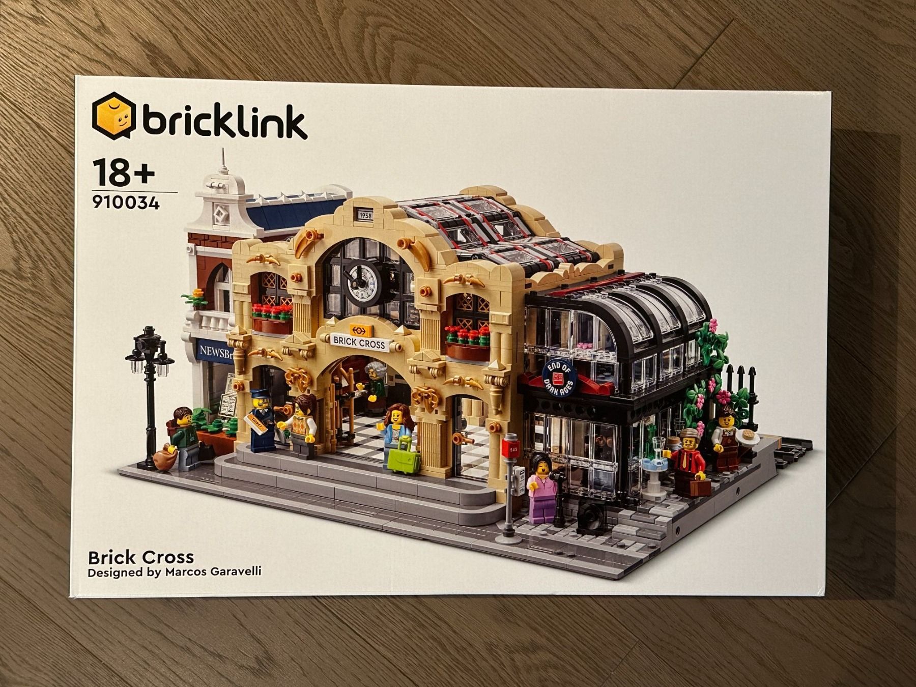 Lego Kit di costruzioni: Lego Bricklink 910034 - Brick Cross Station – Nuovo e nell'imballaggio originale da Immensee venduto da Baba0228