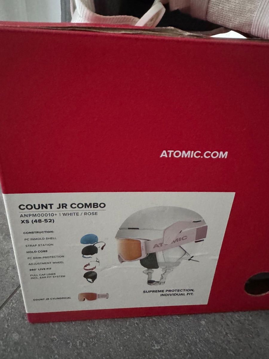 Atomic Caschi: Skihelm Kinder Grösse XS – Usato da Stadel venduto da Sga2 2