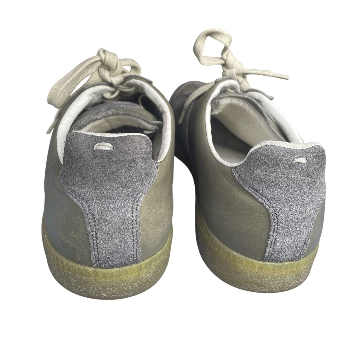 Maison Margiela Scarpe da uomo: Green Maison Margiela Trainers – Usato da Zürich venduto da deflipper 5