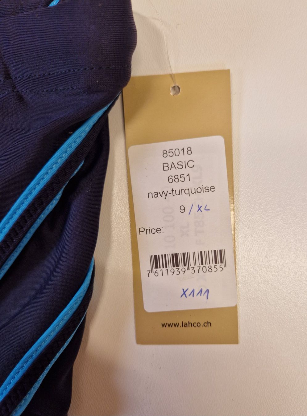 Lahco Costumi da bagno: Badehose Herren XL Lahco Basic Navy / Rabatt 50% - 70%!!! – Nuovo e nell'imballaggio originale da Braunau venduto da Brand-Store 2