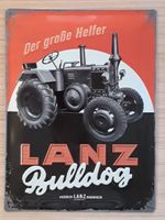 Lanz Bulldog 3D Blechschild