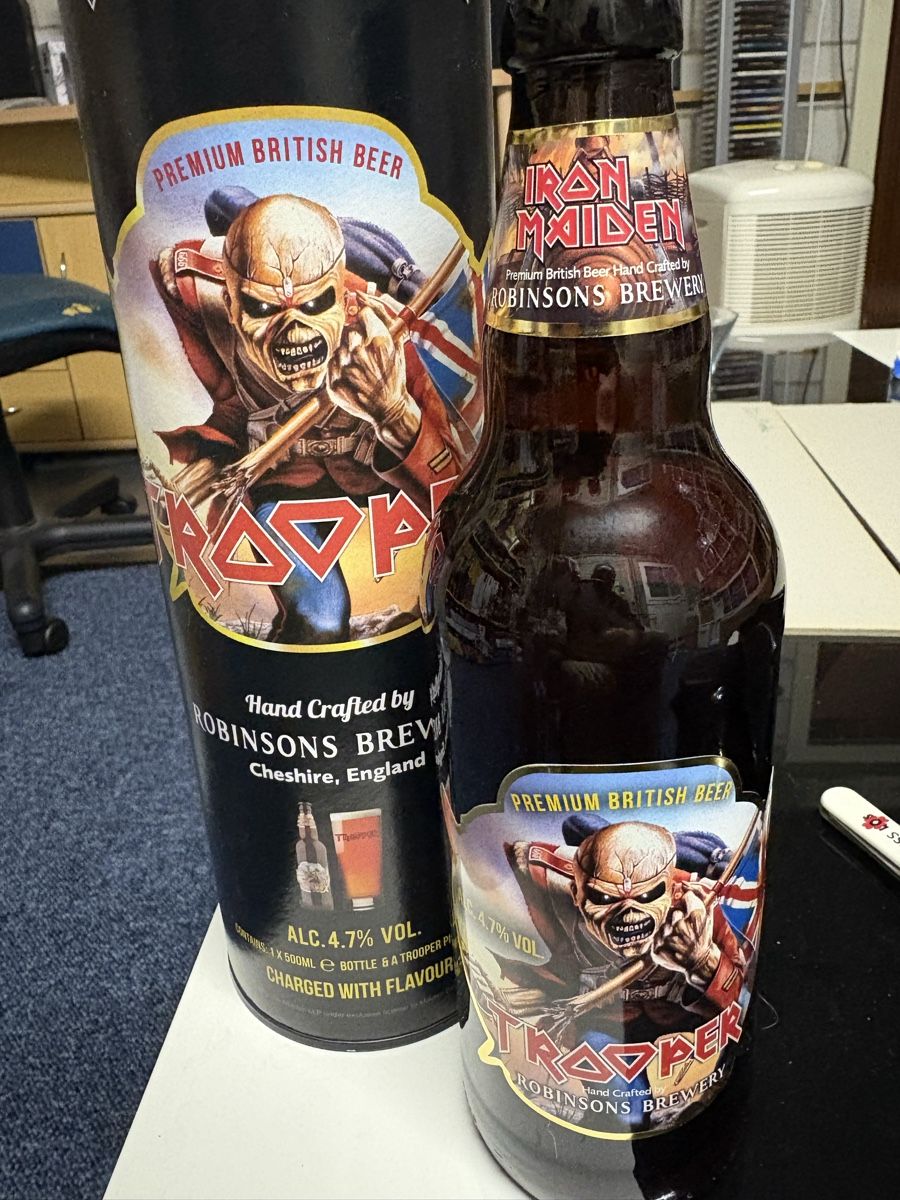 Bicchieri: IRON MAIDEN PINT limitied edition – Nuovo e nell'imballaggio originale da Herzogenbuchsee venduto da warrior77