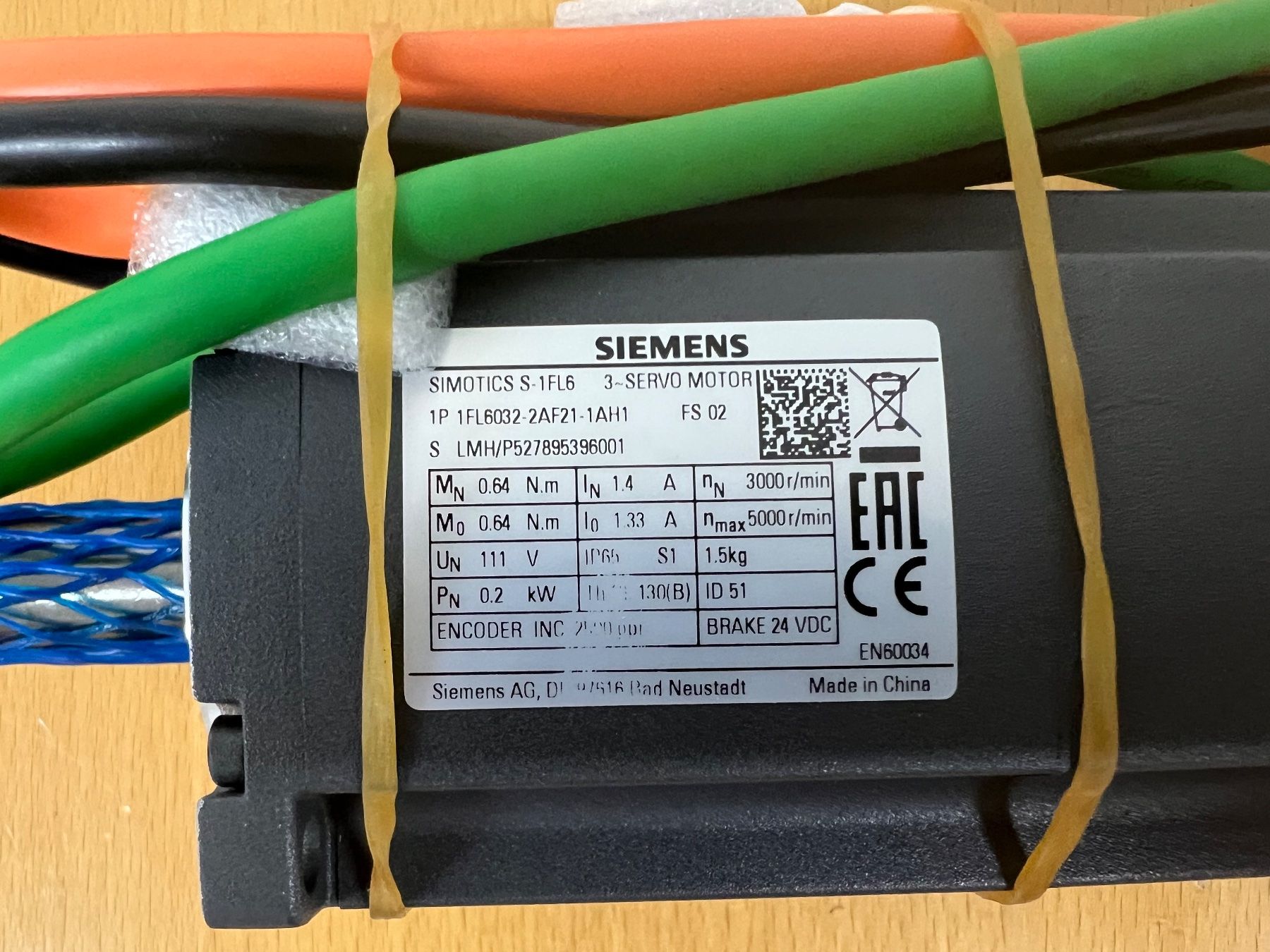 Motori: Servomoteur SIEMENS SIMOTICS S-1FL6 – Nuovo (secondo la descrizione) da Basel venduto da La.Bonne.affaire 3