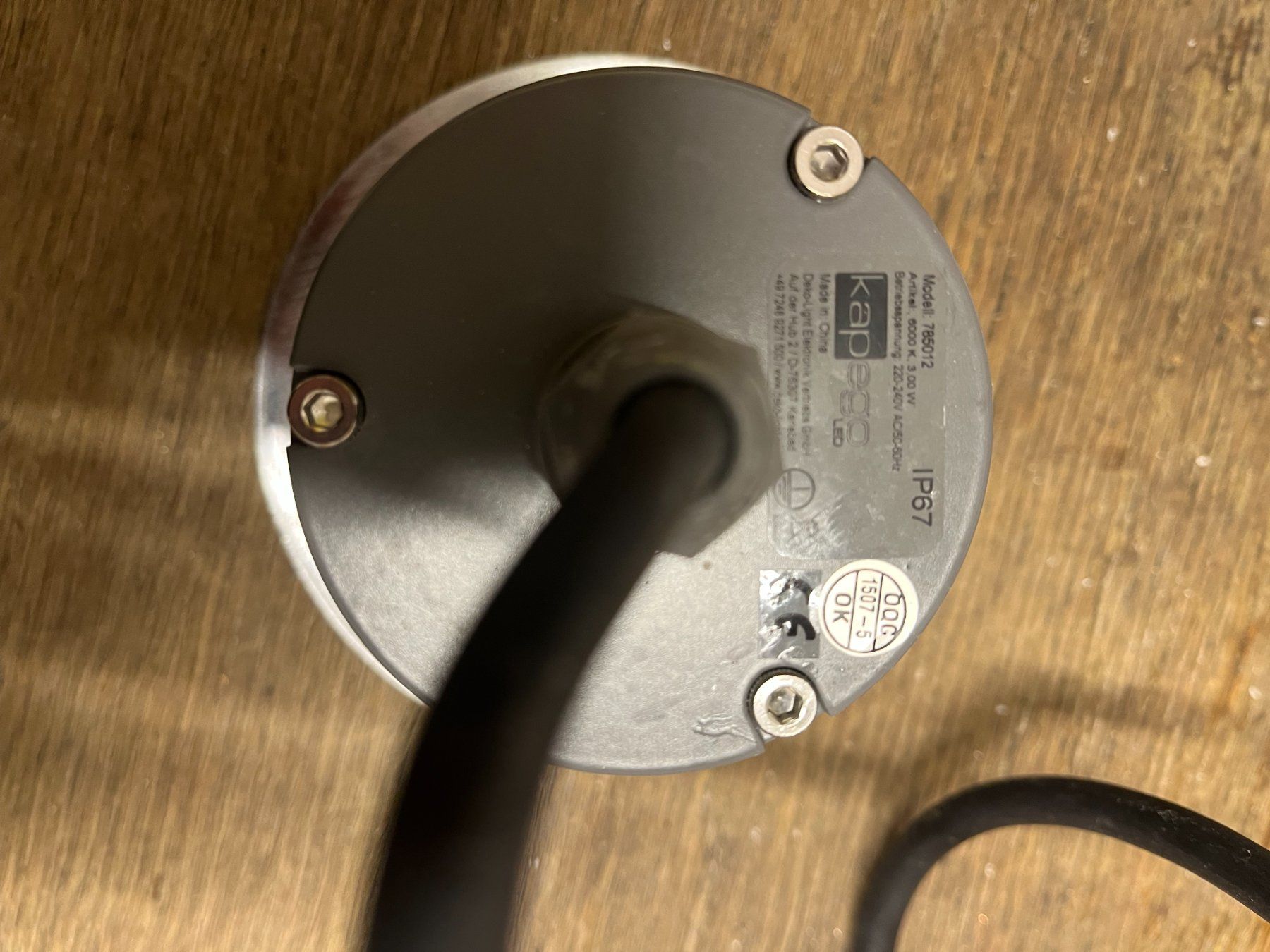 Lampade: LED Bodenleuchte IP 67 – Usato da Dintikon venduto da Redgar58 4