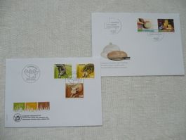 2004 2 FDC SBK 1130 - 1132, 1134 - 1135