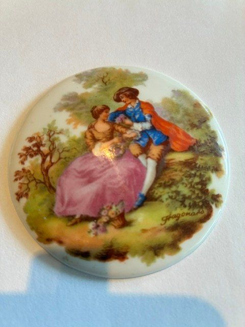 Tutte le decorazioni: médaillon LIMOGES-Porcelaine  signée – Usato da Evilard venduto da nenette01 2