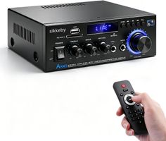 HiFi Verstärker Bluetooth Mini Stereo Audioverstärker 2.0