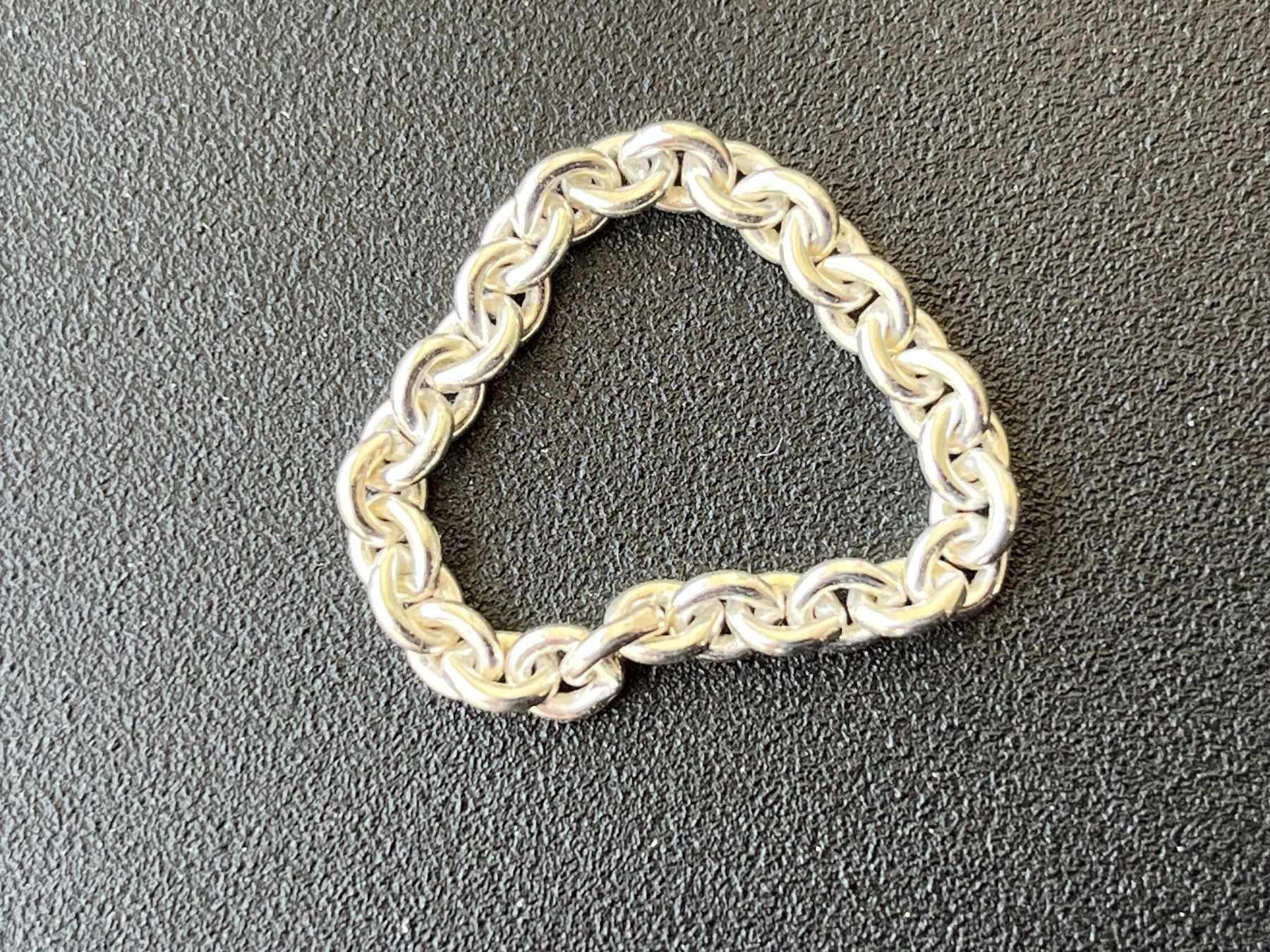 Anelli: Chain-Ring (Silber 925 / Grösse 57) – Nuovo e nell'imballaggio originale da Bern venduto da click4buying 2