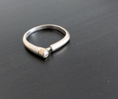 MODERNER RING SILBER 925