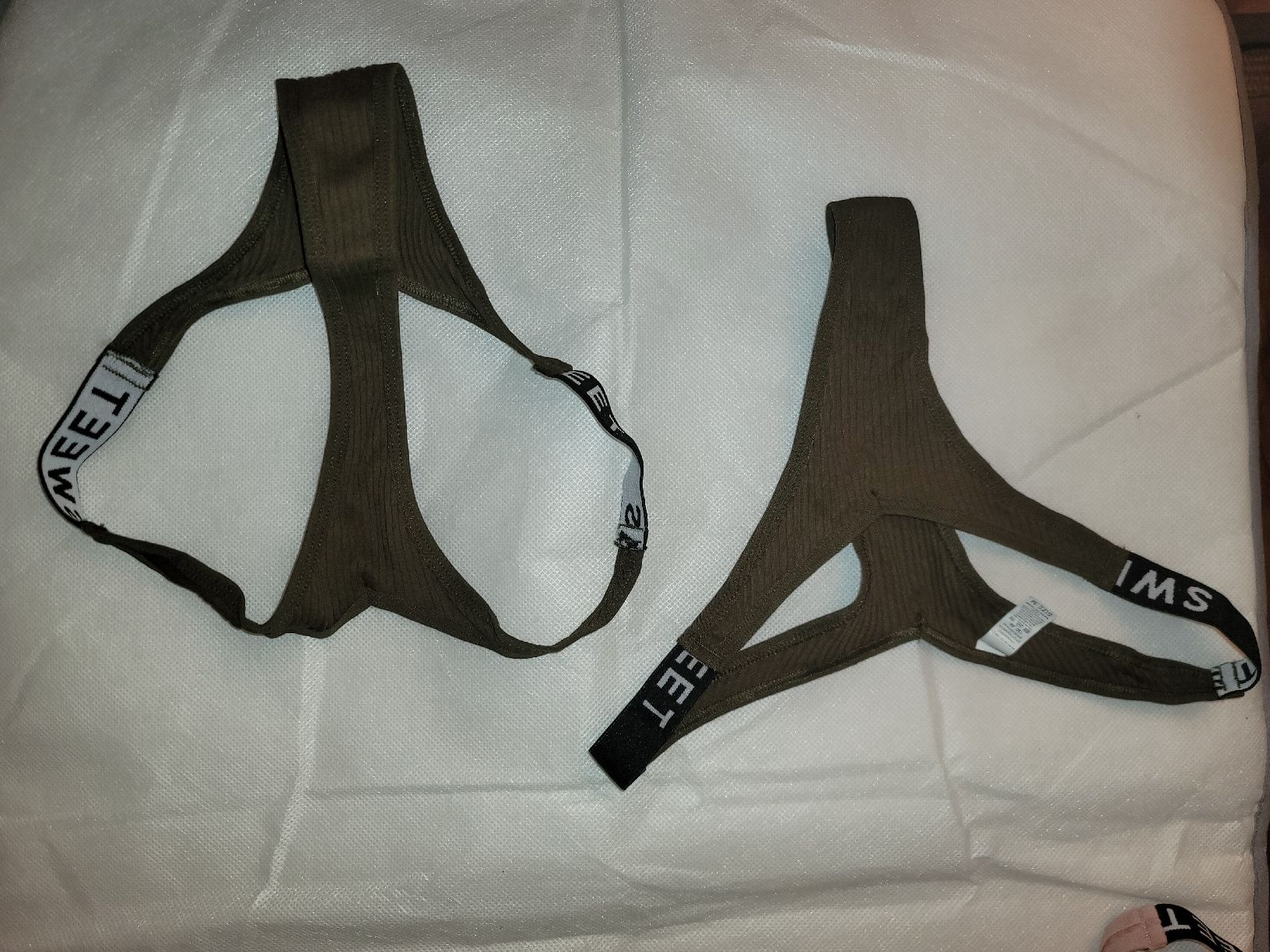 Altra biancheria intima: 2er Set, Sweet String, Tanga Oliv, thong olivia, stringtanga – Nuovo e nell'imballaggio originale da Zollikerberg venduto da Nice_Name 4