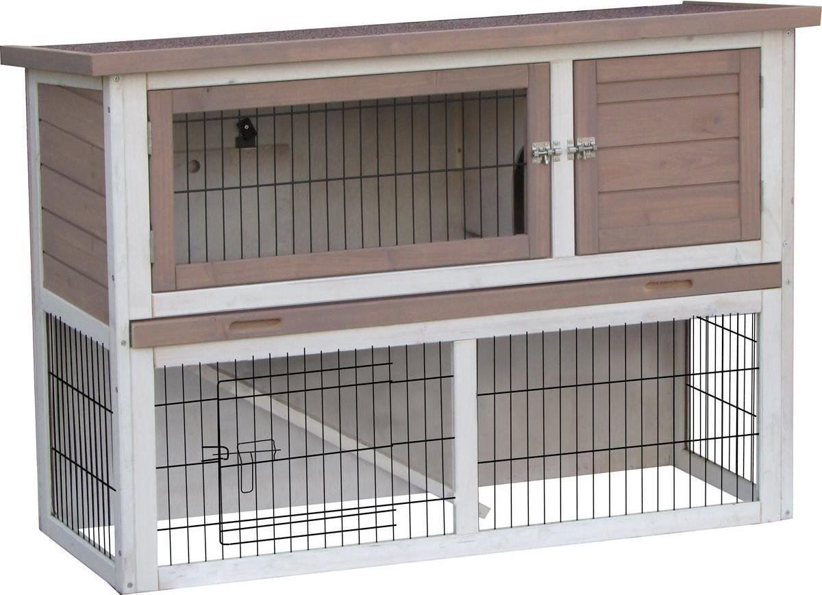 Cages, transport & sécurité: FLAMINGO Kaninchenstall Loft Urban – Neuf avec emballage d'origine à Bottighofen par zaap