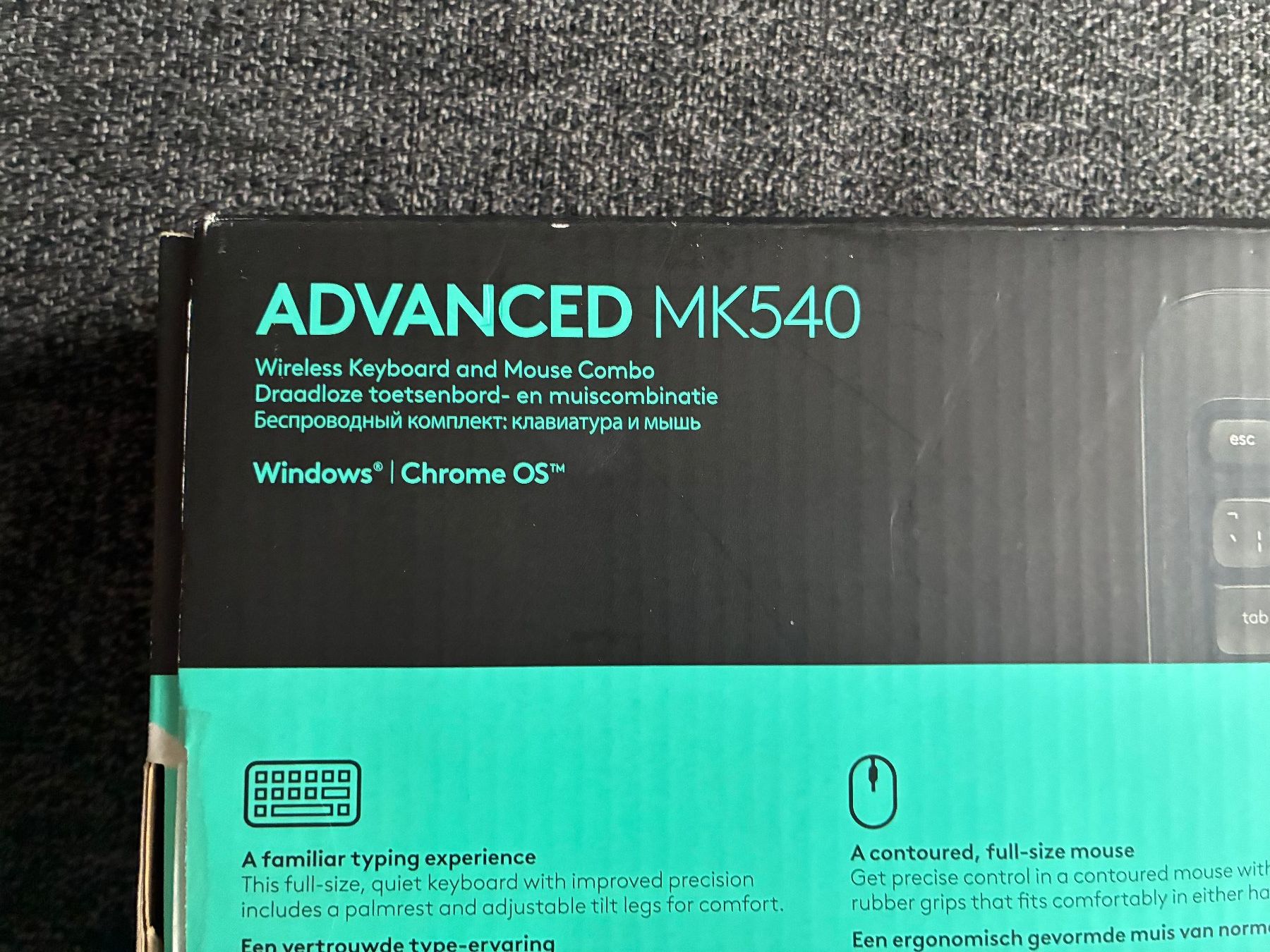 Logitech Tastiere: Logitech Keyboard + Mouse M540 – Nuovo (secondo la descrizione) da Basel venduto da h4w_h5bq 9