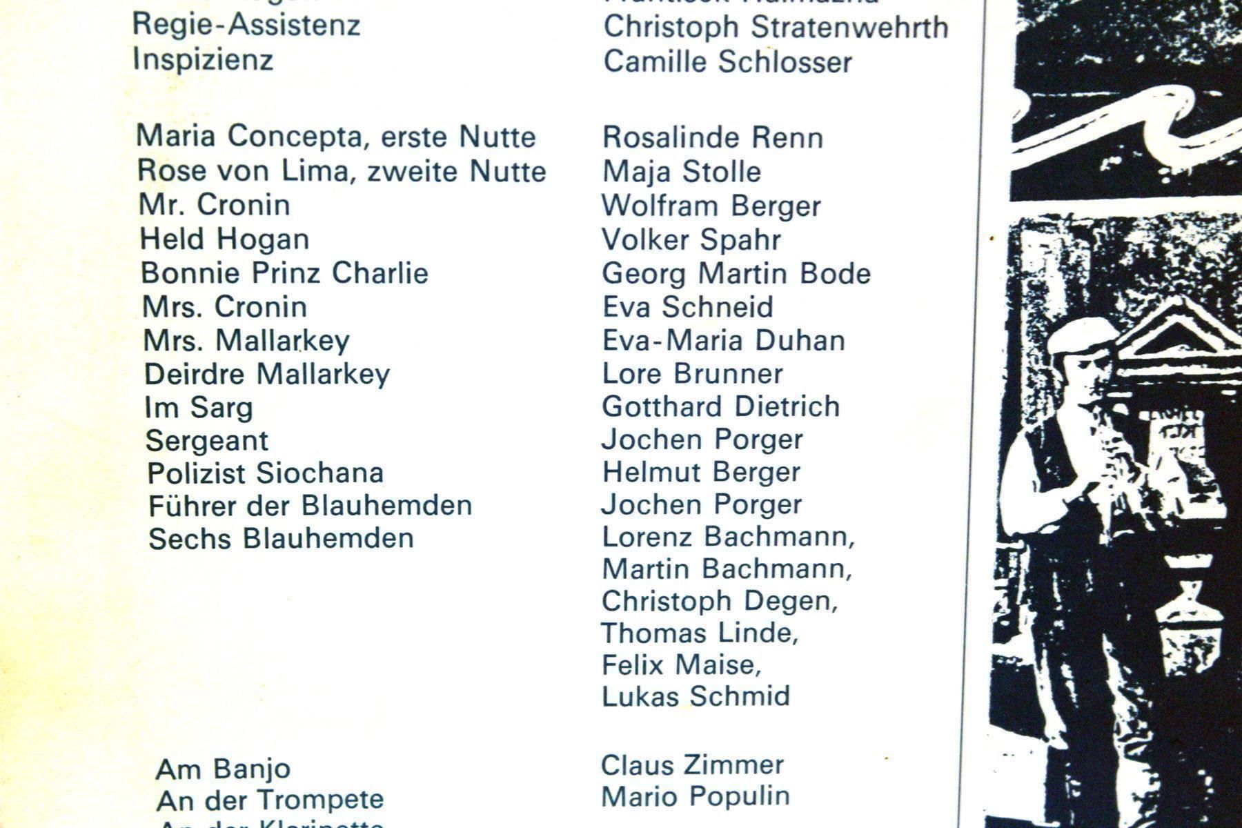 Giradischi: BRENDAN BEHAN: Richards Korkbein – Usato da Bern venduto da vinyl-heaven 4