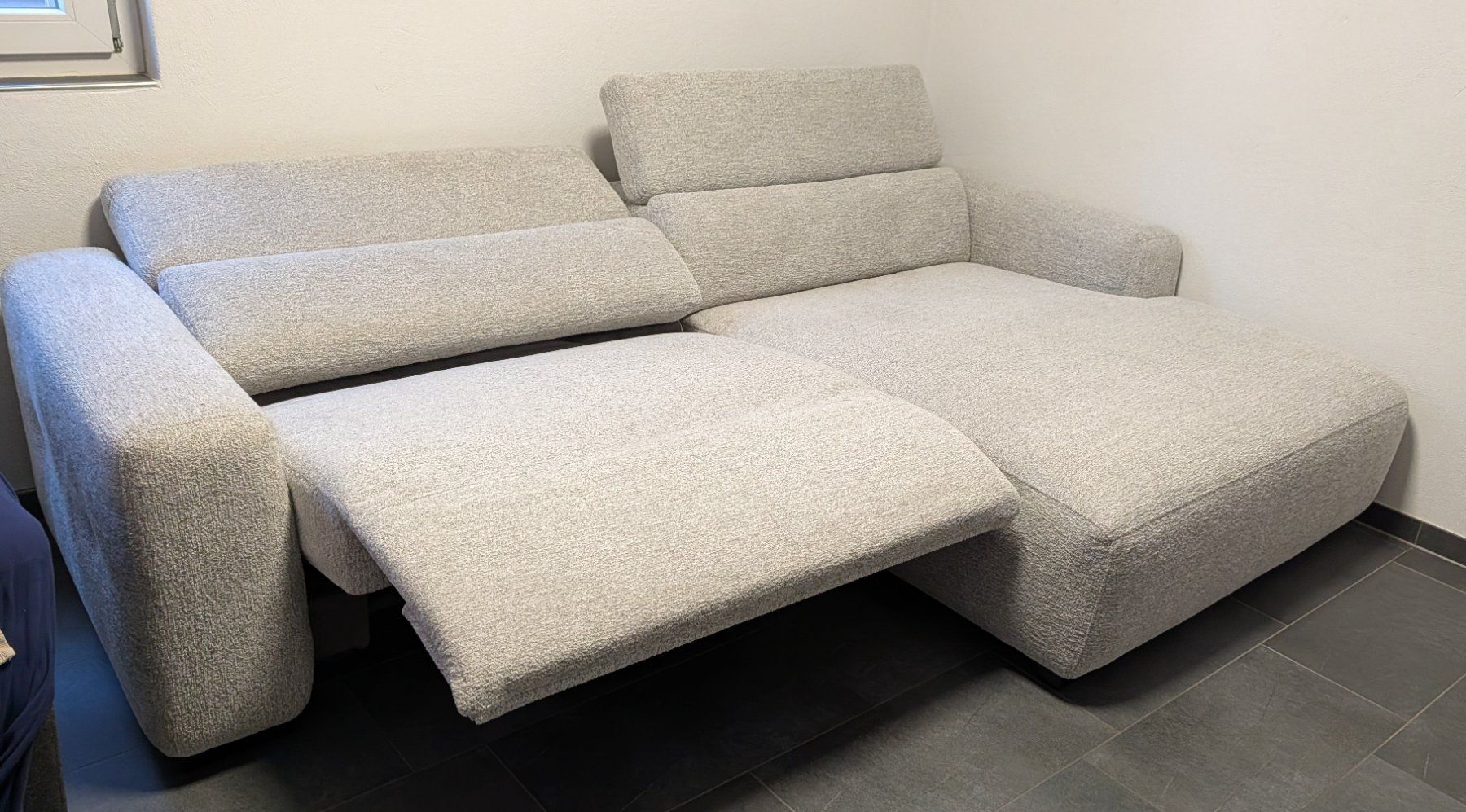 Pfister Divani: Eckgarnitur, Ecksofa mit Relax-Funktion – Usato da Fulenbach venduto da mandoseck 5