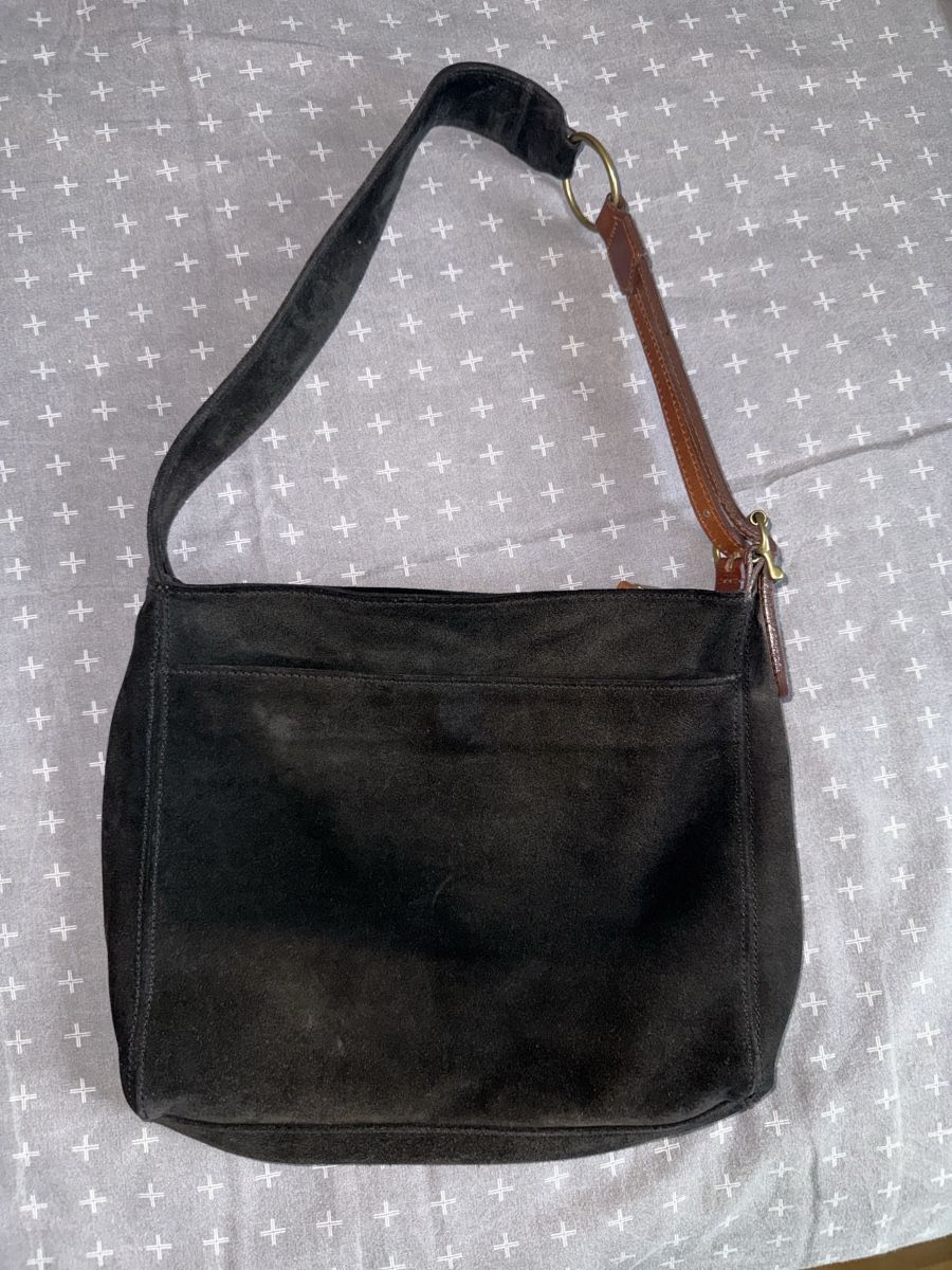 Ralph Lauren Borse: SCHWARZE WILDLEDER-UMHAENGETASCHE – Usato da St. Moritz venduto da ari_9fcv 3